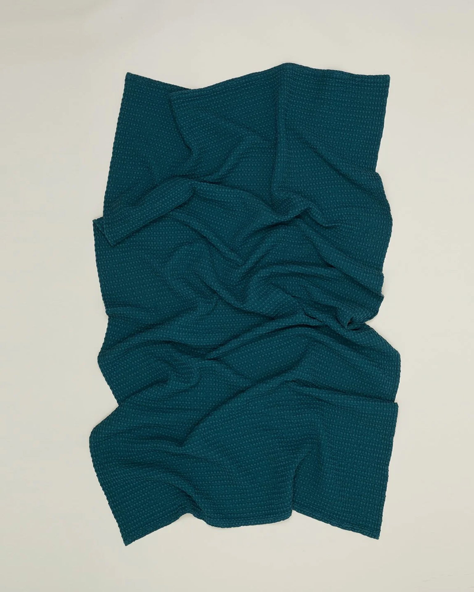 Hawkins New York Simple Waffle Hand Towel in Peacock