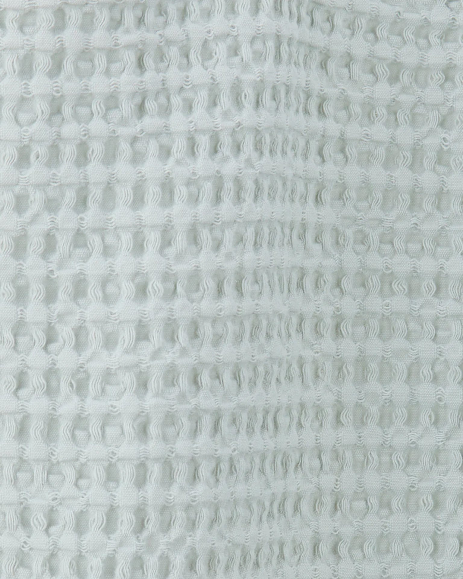 Hawkins New York Simple Waffle Shower Curtain in Sky