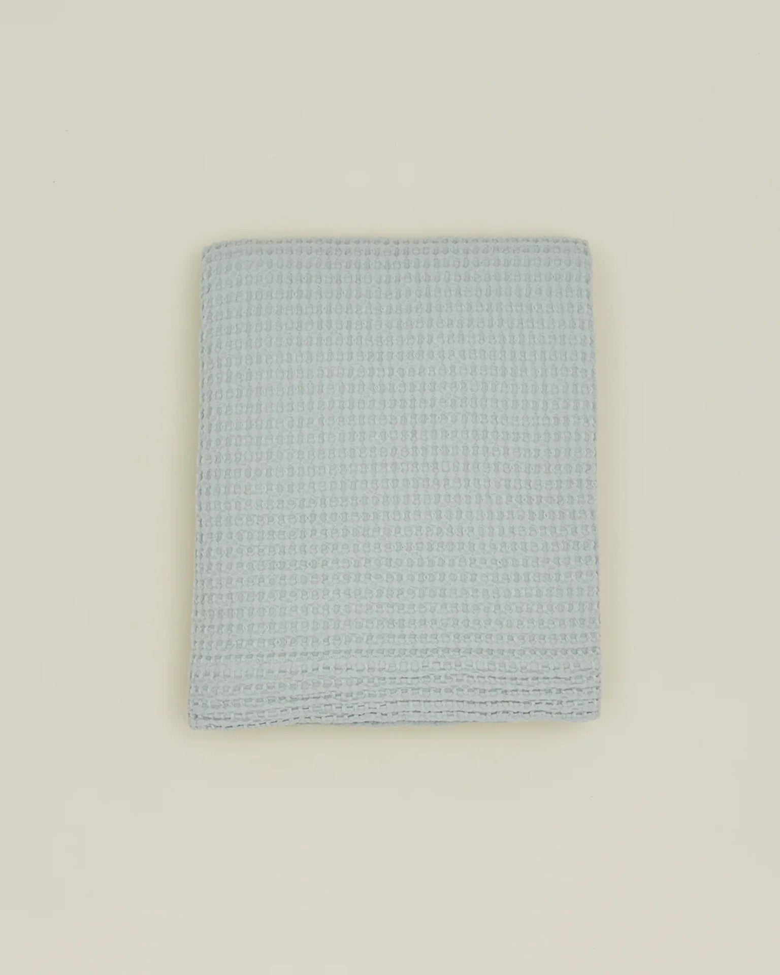 Hawkins New York Simple Waffle Shower Curtain in Sky