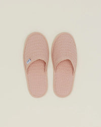 Hawkins New York Simple Waffle Slippers in Blush