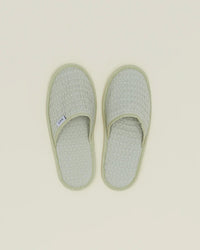 Hawkins New York Simple Waffle Slippers in Sage
