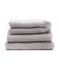 House No.23 Housewares Stone Ella Waffle Towel in Stone