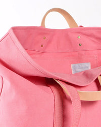 IMMODEST COTTON Large East West Tote in Flamingo
