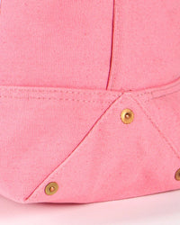 IMMODEST COTTON Large East West Tote in Flamingo