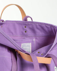 IMMODEST COTTON Construction Tote in Lilac