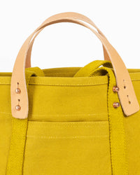 IMMODEST COTTON Lunch Tote in Chartreuse