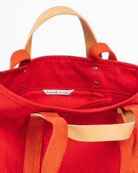 IMMODEST COTTON Lunch Tote in Persimmon
