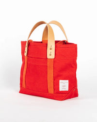 IMMODEST COTTON Lunch Tote in Persimmon