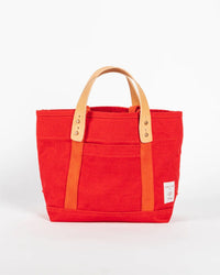 IMMODEST COTTON Lunch Tote in Persimmon