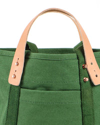 IMMODEST COTTON Lunch Tote in Pine/Ocean