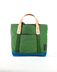 IMMODEST COTTON Lunch Tote in Pine/Ocean