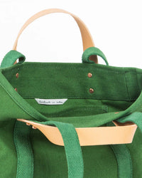 IMMODEST COTTON Lunch Tote in Pine