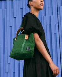 IMMODEST COTTON Lunch Tote in Pine