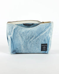 IMMODEST COTTON Accessories Sardine Pouch in Acid Wash