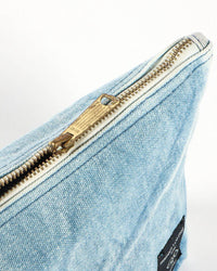 IMMODEST COTTON Accessories Sardine Pouch in Acid Wash