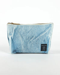 IMMODEST COTTON Accessories Sardine Pouch in Acid Wash