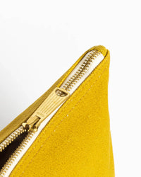 IMMODEST COTTON Sardine Pouch in Chartreuse
