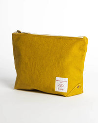 IMMODEST COTTON Sardine Pouch in Chartreuse