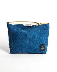 IMMODEST COTTON Accessories Sardine Pouch in Dark Indigo