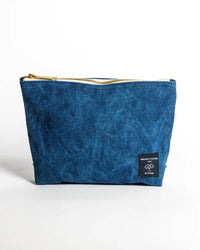 IMMODEST COTTON Accessories Sardine Pouch in Dark Indigo