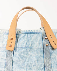 IMMODEST COTTON Small East West Tote in Acid Wash