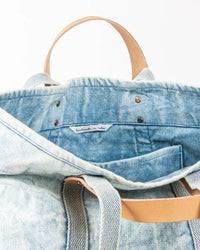 IMMODEST COTTON Small East West Tote in Acid Wash