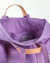 IMMODEST COTTON Small East West Tote in Lilac
