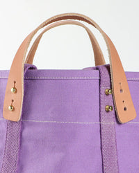IMMODEST COTTON Small East West Tote in Lilac
