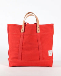IMMODEST COTTON Small East West Tote in Persimmon