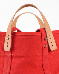 IMMODEST COTTON Small East West Tote in Persimmon