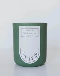Near & Native 13 oz Wooden Wick Candle in Fig Leaf