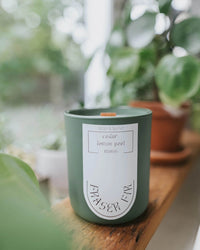 Near & Native 13 oz Wooden Wick Candle in Fraser Fir