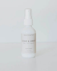 Near & Native Room & Body Mist in Cedar & Amber