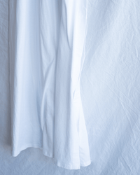 Only Hearts Org Cttn w/ Lace Trim Chemise Gown in White
