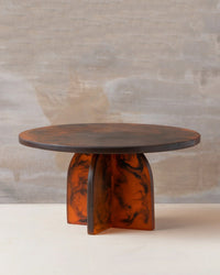 Saarde Home Flow Cake Stand in Earth