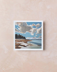 Sarah Madeira Day Home Cranberry Island Summer / 5x5 Cranberry Island Summer | Print on Canvas | unstretched