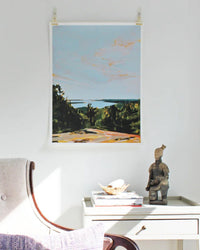 Sarah Madeira Day Fernald Point Lookout | Print on Canvas | unstretched