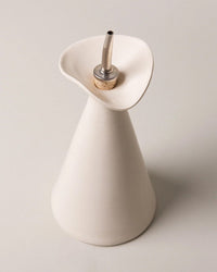 SIN Home Flora Oil Cruet in Alabaster/Ivory