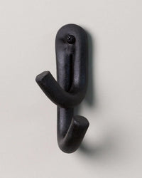 SIN Leggy Crossed Wall Hook in Black