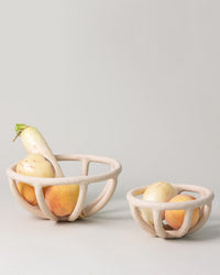 SIN Prong Fruit Bowl in Sand