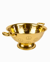 SIR / MADAM Brass Peace Colander
