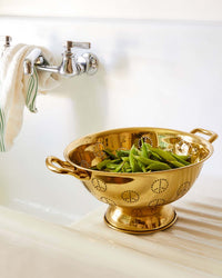 SIR / MADAM Brass Peace Colander