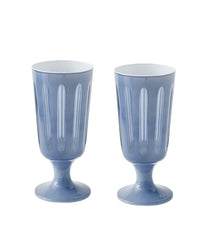 SIR / MADAM Empire Footed Ale Glacier Set/2
