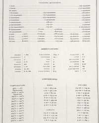 SIR / MADAM Measures Tea Towel