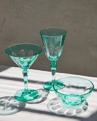 SIR / MADAM Rialto Glass Bowl Menthe Set/2