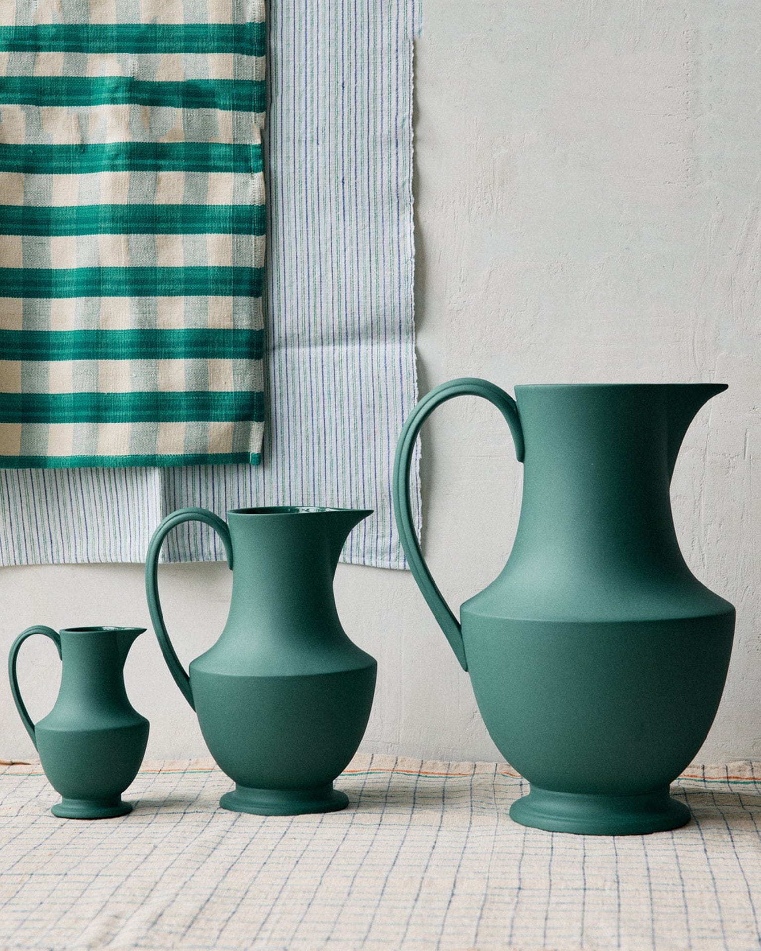 SIR / MADAM Home Toulouse Small Pitcher No. 1 - Verdant Green