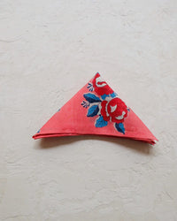 Soil to Studio Sara Silk Bandana in Bubblegum Pink
