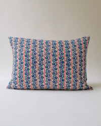 Soil to Studio Home Indigo / 14X20 Vipin Linen Pillow - 14 x 20 in Indigo