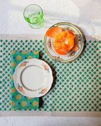 Soil to Studio Kesya Table Napkins S/4 in Mint Green