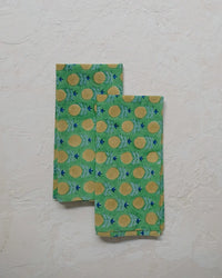 Soil to Studio Kesya Table Napkins S/4 in Mint Green